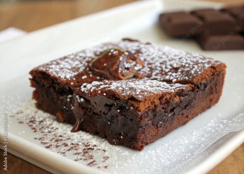 Indulge in rich fudgy brownies with gooey chocolate center home kitchen dessert recipe cozy atmosphere gourmet delight Indulge in rich fudgy brownies with gooey chocolate center home kitchen dessert recipe cozy atmosphere gourmet delight