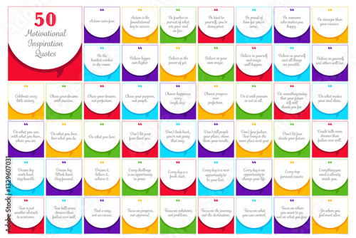 Motivational Quote Cards for Decor and Celebration,Cute little Styled Cards,Colorful Cards.