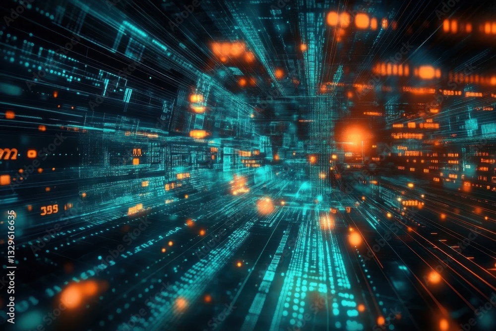 abstract technology background depicts a dynamic stock market and trading environment- with digital graphs and charts illustrating fluctuating trends and patterns of financial data- providing a visua abstract technology background depicts a dynamic stock market and trading environment- with digital graphs and charts illustrating fluctuating trends and patterns of financial data- providing a visua