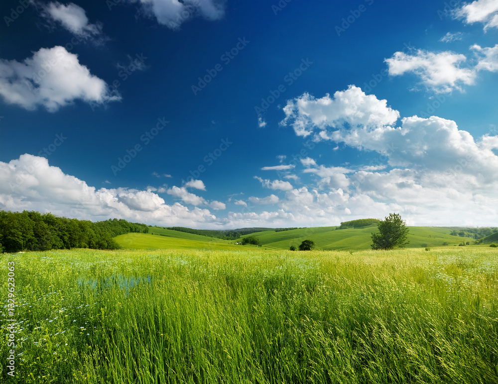 Obraz premium Generated image 5月の青空
