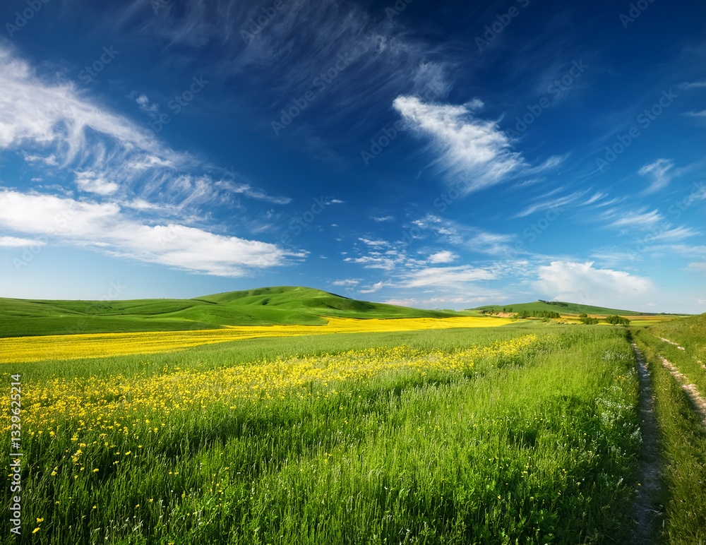 Obraz premium Generated image 5月の青空