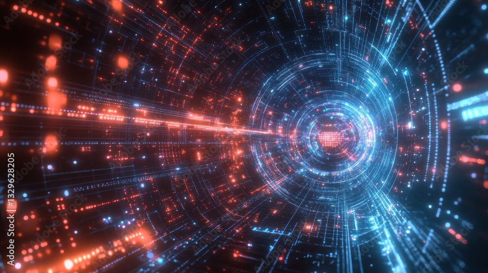 Quantum System Illuminated by Swirling Digital Data Quantum System Illuminated by Swirling Digital Data