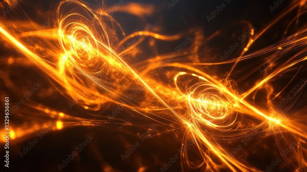 Abstract Visualization of Entangled Quantum Fields Abstract Visualization of Entangled Quantum Fields