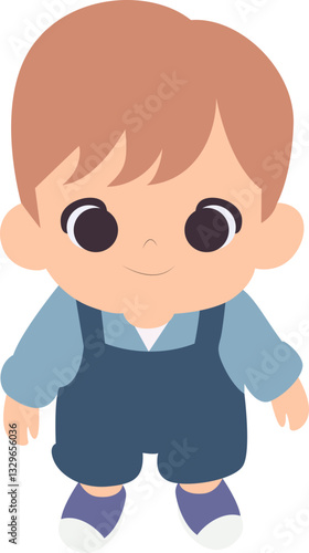 Wallpaper Mural Cute Cartoon Boy Toddler Torontodigital.ca