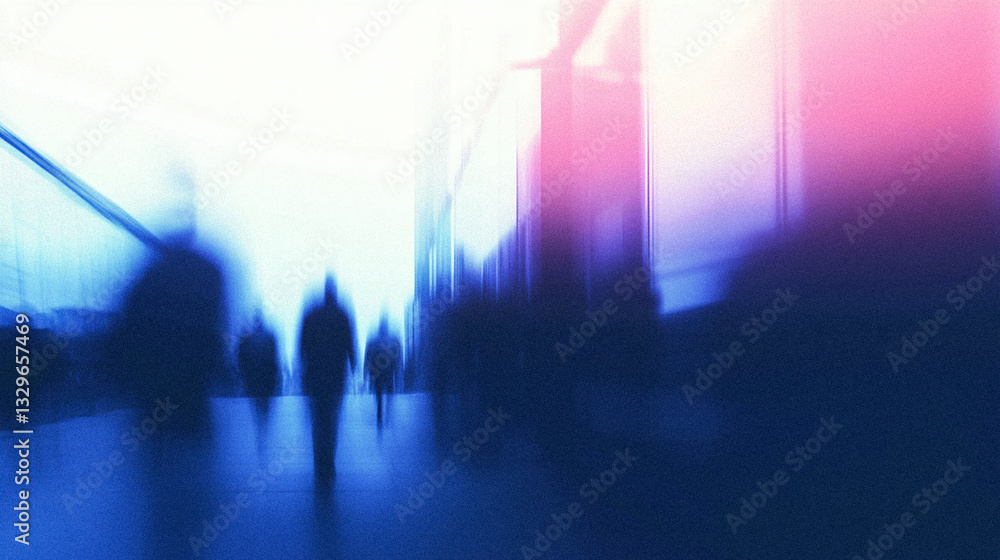 Motion Blur of Business Professionals Walking in a Modern Office Space – Corporate Growth, Entrepreneurship, and Teamwork Concept Motion Blur of Business Professionals Walking in a Modern Office Space – Corporate Growth, Entrepreneurship, and Teamwork Concept