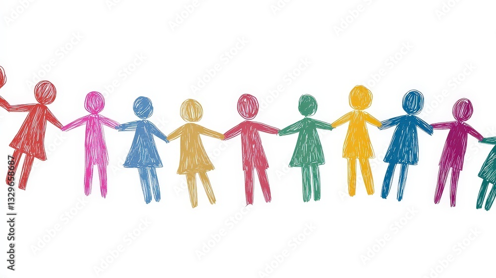 Group of people holding hands in a circle celebrating togetherness, support, and community bonding Group of people holding hands in a circle celebrating togetherness, support, and community bonding
