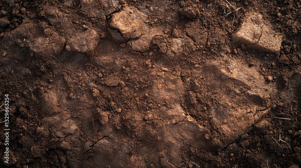 Natural Earth Terrain Surface Pattern Brown Ground Texture Close Up View Perfect for Environmental and Agricultural Projects Background Natural Earth Terrain Surface Pattern Brown Ground Texture Close Up View Perfect for Environmental and Agricultural Projects Background