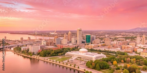 Montreal Aerial Cityscape: Stunning Drone Photography of Downtown, Old Montreal, & Mount Royal