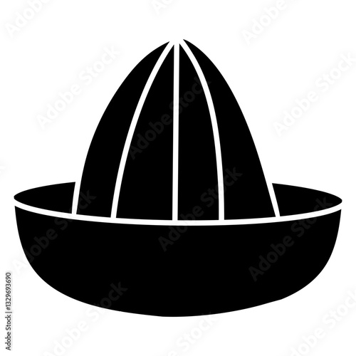 juice squeezer icon logo