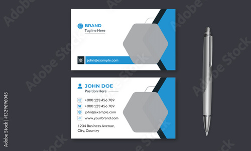 Minimalist & Modern business card Template