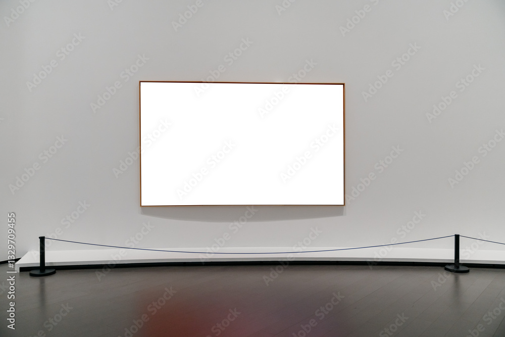 blank fame in gallery