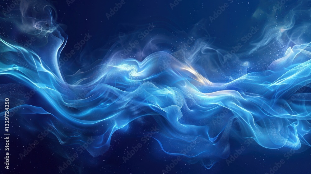 Delicate reflections shimmer in dark blue waters, as tiny bubbles float gracefully, creating a surreal atmosphere Delicate reflections shimmer in dark blue waters, as tiny bubbles float gracefully, creating a surreal atmosphere