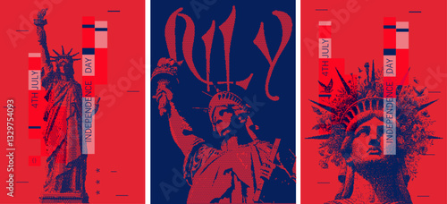 Bold Independence Day Visuals Inspired by the Statue of Liberty and Patriotic 4th of July Spirit, featuring the Statue of Liberty, Independence Day and 4th July1