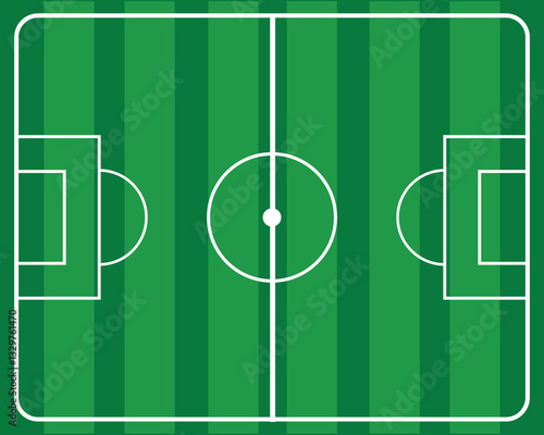 soccer field vector football playground 