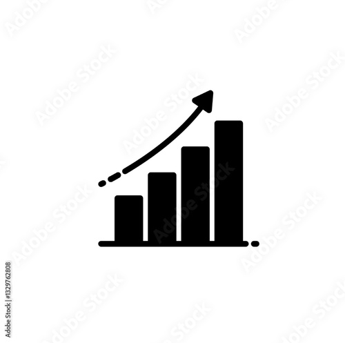 Free Download business graph on white background - GFXLoad