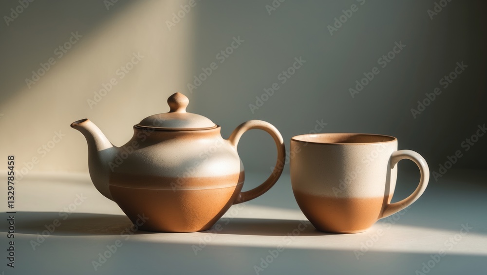teapot and cup teapot and cup
