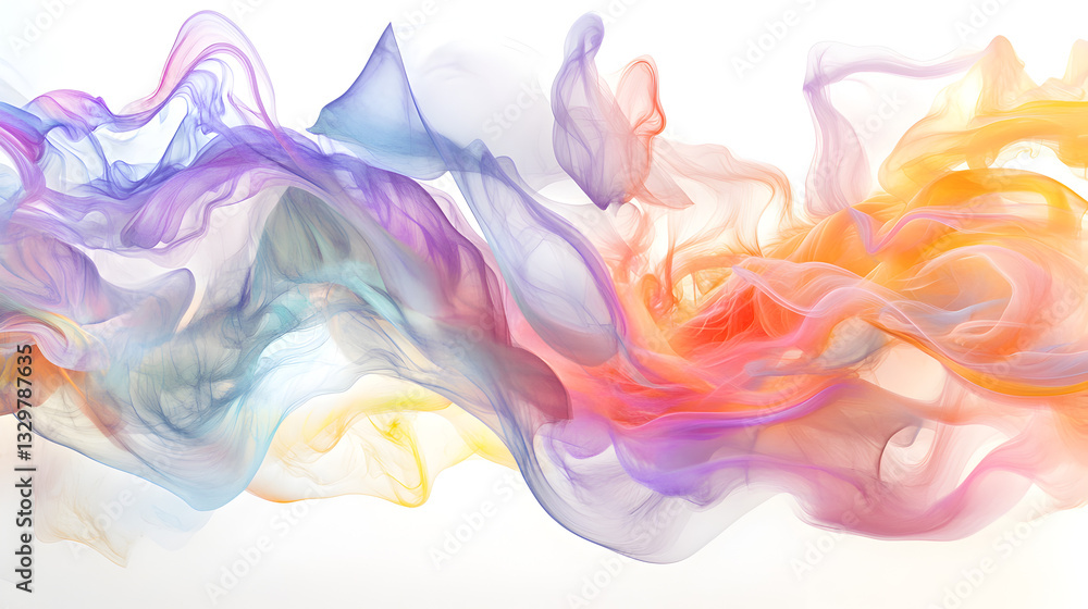 smoke tendrils floating in the air with a dreamy and surreal aesthetic smoke tendrils floating in the air with a dreamy and surreal aesthetic