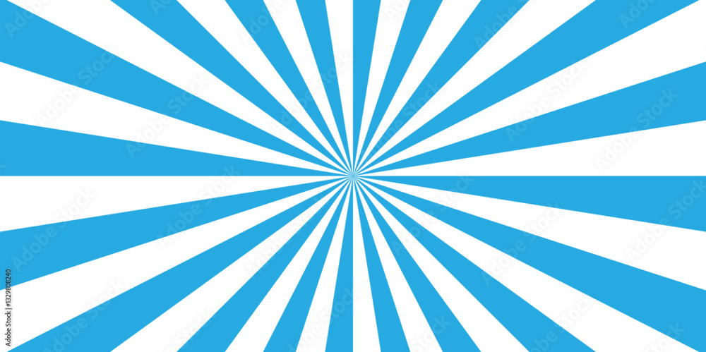 Fototapeta premium Abstract background with rays. Sun ray vector background radial sunrise or sunset light retro design. Abstract summer sunny. Vintage beam sunburst texture. 