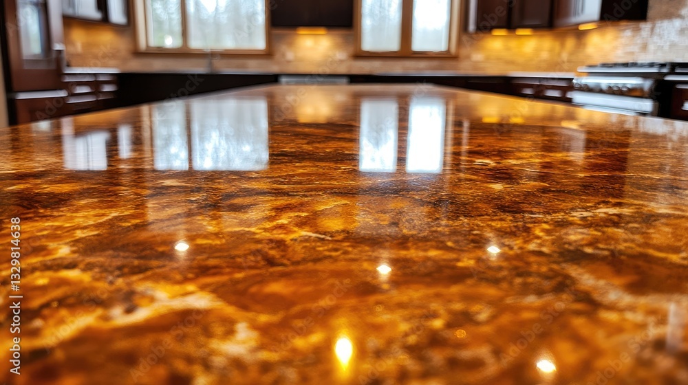 Luxury Kitchen Countertop: Polished Onyx Luxury Kitchen Countertop: Polished Onyx
