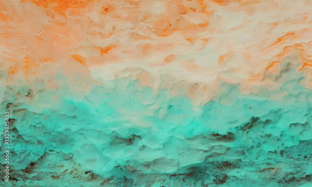 Abstract Teal & Orange Swirling Background Animation Abstract Teal & Orange Swirling Background Animation