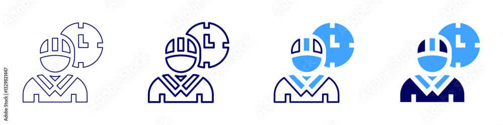 Loyalty program shipping icon in 4 different styles. Thin Line, Line, Bold Line, Duotone. Duotone style. Editable stroke Loyalty program shipping icon in 4 different styles. Thin Line, Line, Bold Line, Duotone. Duotone style. Editable stroke