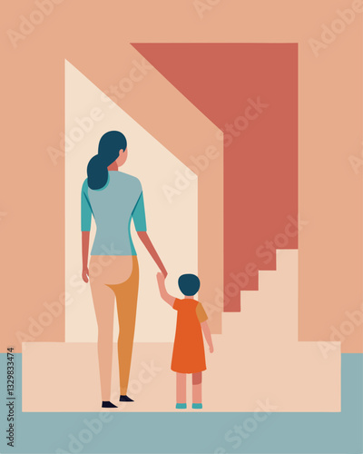 Mother's Day: Guiding First Steps, A Loving Embrace joy mod love care 