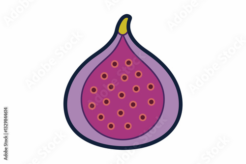 red onion isolated on white background