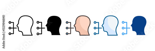 Skill Icon Set Multiple Style Collection