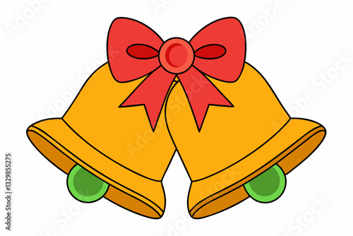 bow isolated on white background