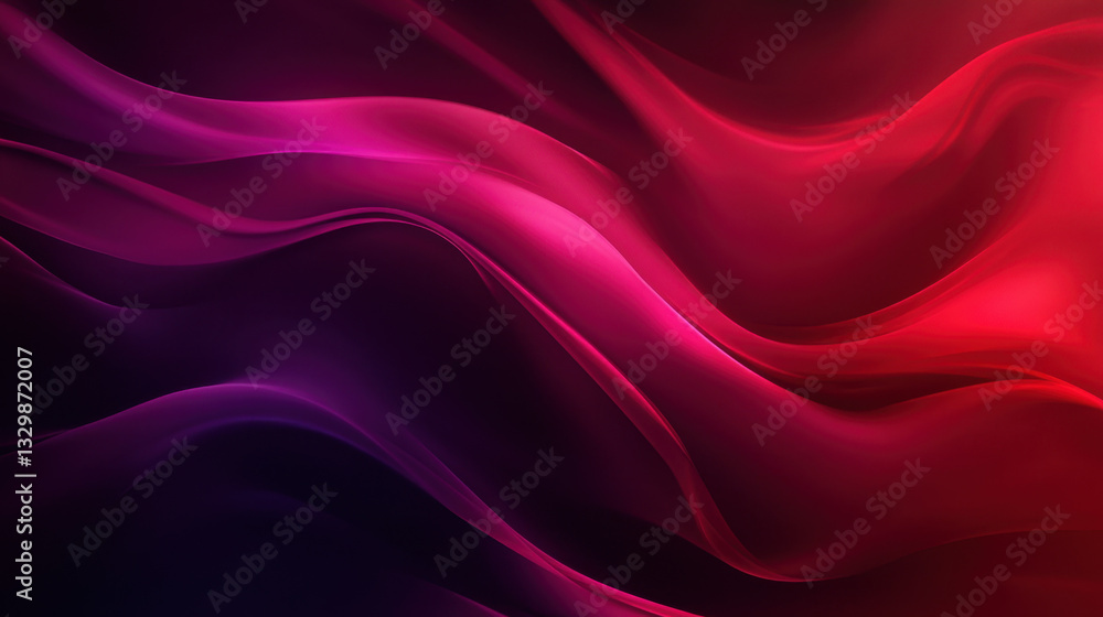Abstract Red and Purple Flowing Waves Background Abstract Red and Purple Flowing Waves Background