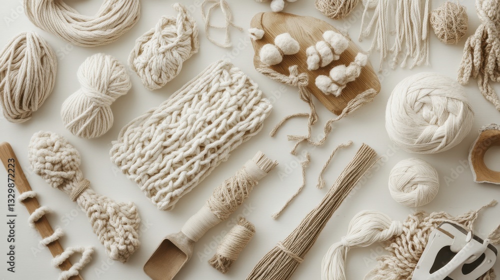 Unique Artisanal Crafts with Creative Typography Unique Artisanal Crafts with Creative Typography