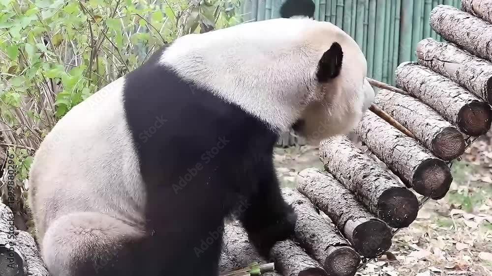 Close up Panda, Fu Xing aka Pang Da Hai , Beijing, China Close up Panda, Fu Xing aka Pang Da Hai , Beijing, China