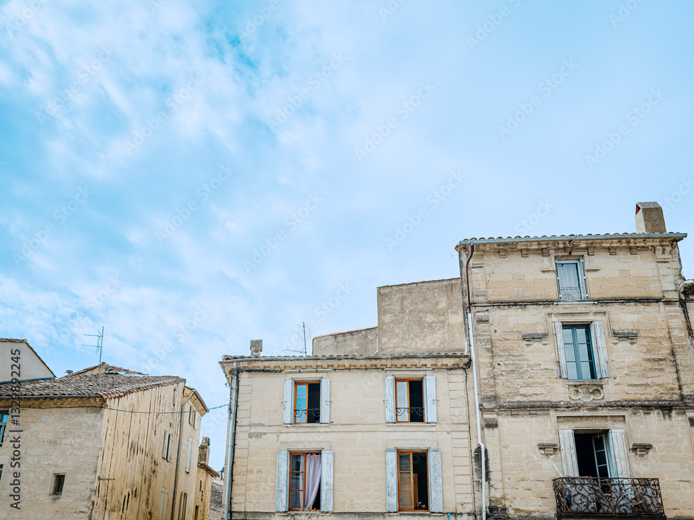 Discovering the Essence of History: Street View of Old Village Uzes