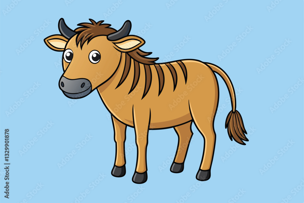 Fototapeta premium vector illustration of a horse