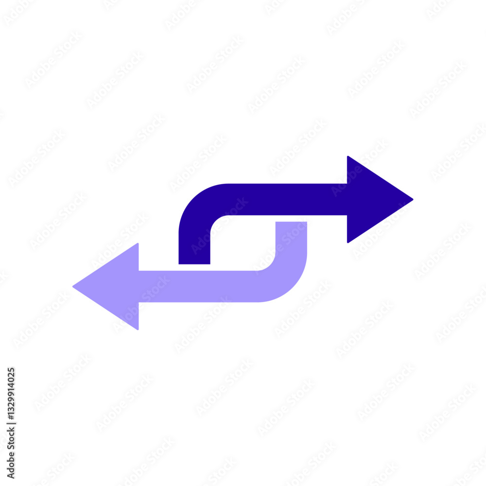 Icon a repeat, isolated against a clean background. Icon a repeat, isolated against a clean background.