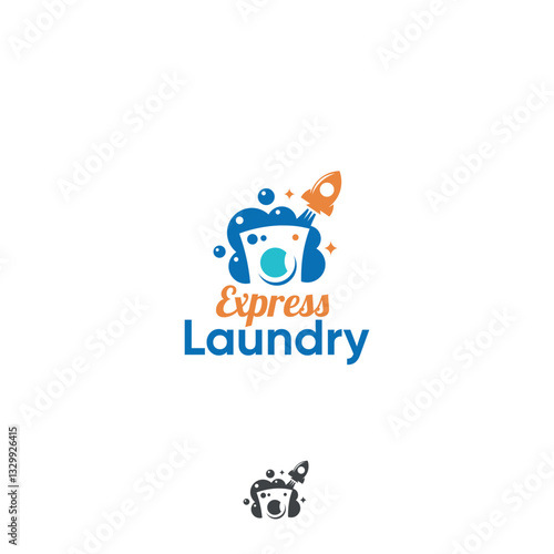 Fast laundry and dry cleaning with delivery logo