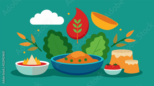 The simplicity of the dish is a testament to the resourcefulness of the Nicaraguan people who have perfected the art of creating delicious meals from humble ingredients.. Vector illustration