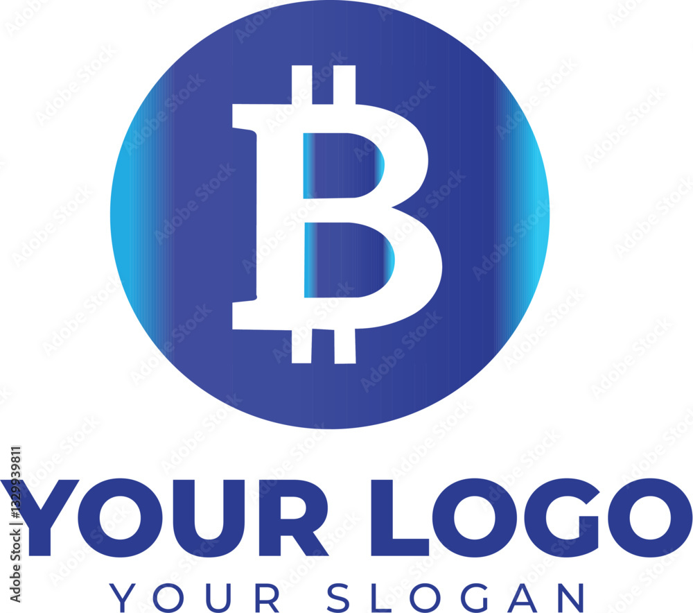 Modern Bitcoin Logo Template: Blue Gradient Design for Cryptocurrency Brands - Create Your Unique Identity with this Customizable Bitcoin Symbol Concept
Modern Bitcoin Logo Template: Blue Gradient Design for Cryptocurrency Brands - Create Your Unique Identity with this Customizable Bitcoin Symbol Concept