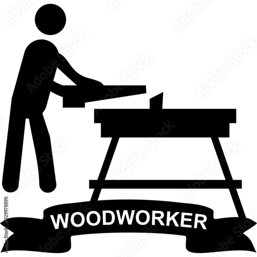 Woodworker Icon