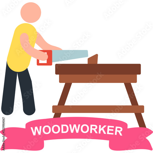 Woodworker Icon