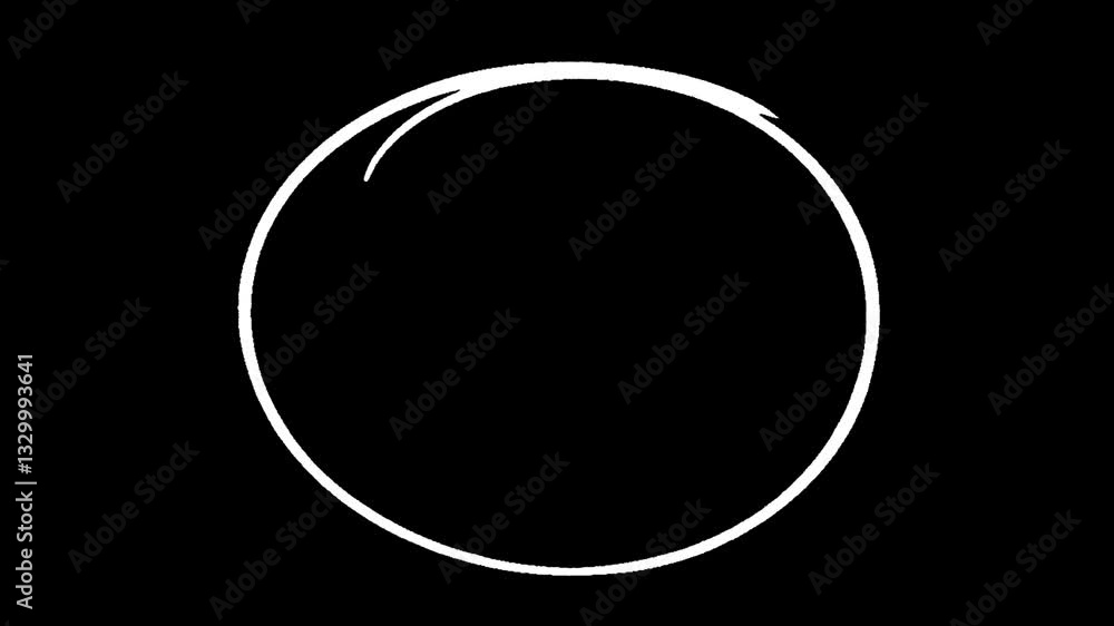 a minimalistic animation of a continuous circular line transitioning across a black background a minimalistic animation of a continuous circular line transitioning across a black background
