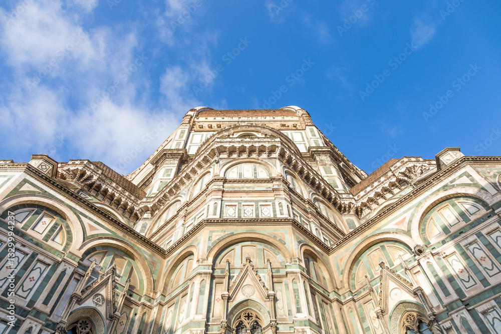 Fototapeta premium Florence, Italy. Cathedral of Santa Maria del Fiore, also named Duomo.