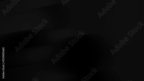 Plain black background with Black Blurred wavy gradient motion background. Seamless Abstract dynamic background template, 4k looping pastel gradient colors video playback