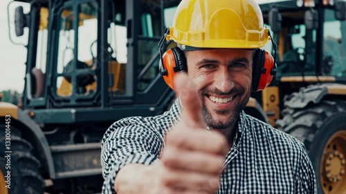 The Happy Construction Worker.