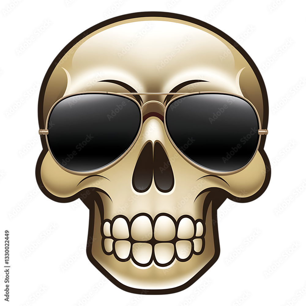 skull with shades, cool head skull with shades, cool head