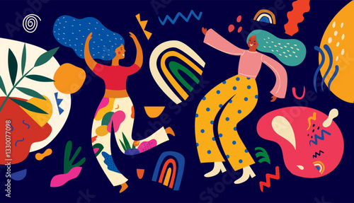 Design for holiday celebration, festival, carnival