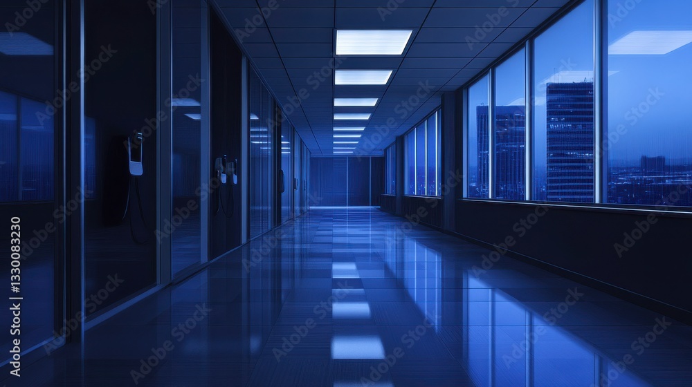 Eco-Friendly Corporate Space with Charging Solutions Eco-Friendly Corporate Space with Charging Solutions