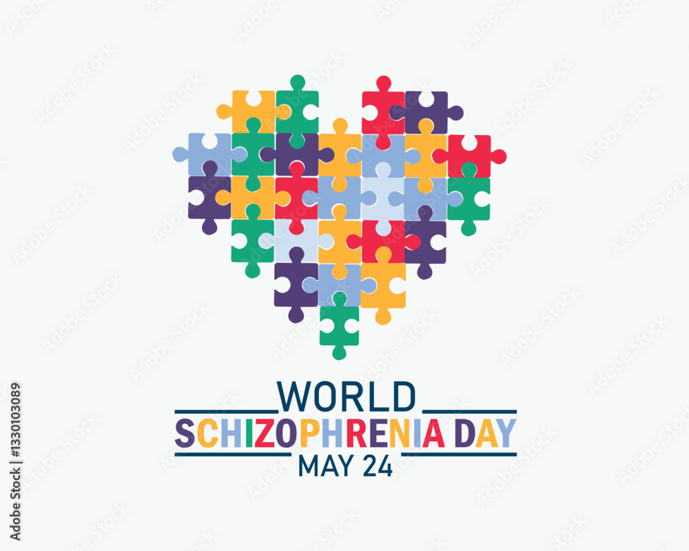 World Schizophrenia Day Set in square format. Vector Illustration. Minimalist and trendy concept. For social media, web, backgrounds, flyers, leaflet. Celebrated in May 24. Schizophrenia icons World Schizophrenia Day Set in square format. Vector Illustration. Minimalist and trendy concept. For social media, web, backgrounds, flyers, leaflet. Celebrated in May 24. Schizophrenia icons