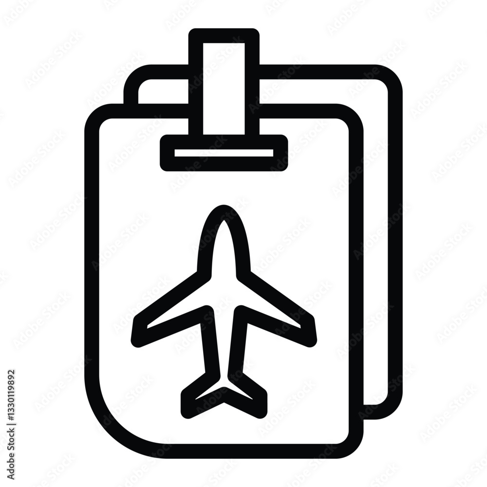 Fototapeta premium Icon Travel Vector Design