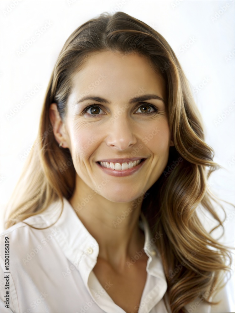 Happy Women on white background.
Happy Women on white background.